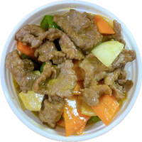 Ternera con salsa curry